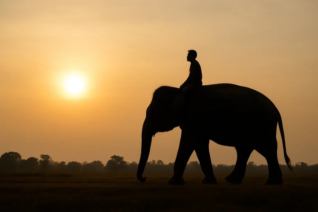 El elefante y el jinete